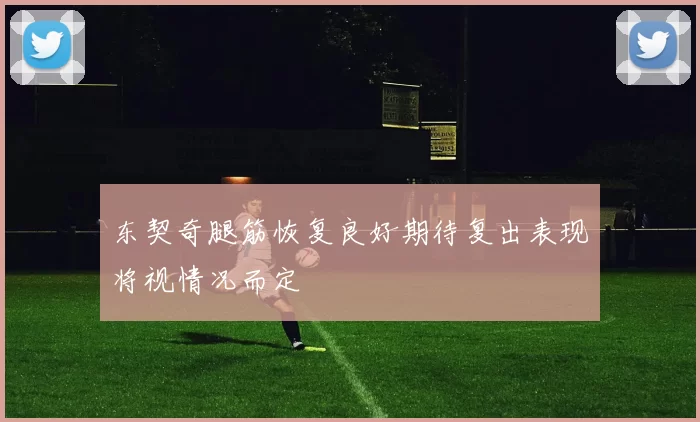 东契奇腿筋恢复良好期待复出表现将视情况而定